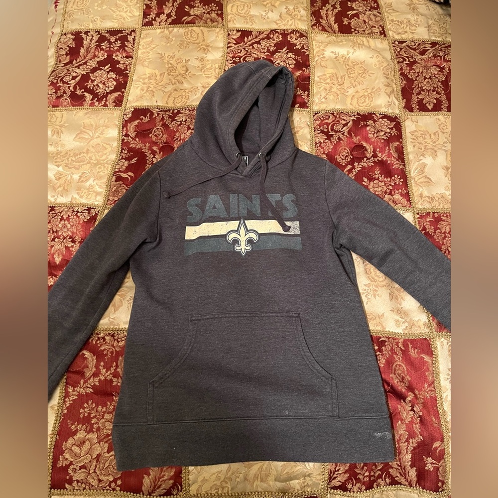 Dark Grey M saints hoodie by Proline Fanatics